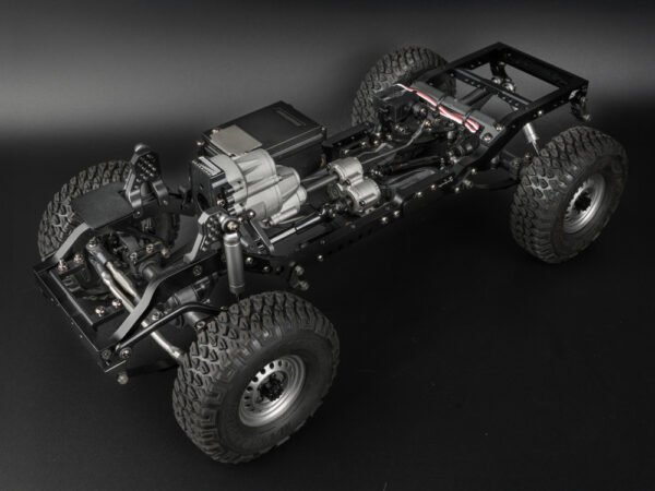 BRX01 AWB Adjustable Wheelbase 1/10 4WD Radio Control Chassis Kit With ZIL Pickup Hard Body (Recon G6 Certified) - Image 7